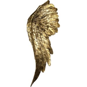 Dekoracja Skrzydełka (2 sztuki) złote 22x6x55 cm 6PR4691
