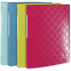 Segregator ringowy Exacompta 1928 elastyczny PP 4 ringi 15 mm DIN A4 różne kolory