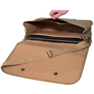 Exacompta torba papierowa o wyglądzie skóry 39x27x13cm Eterneco motywy geometryczne