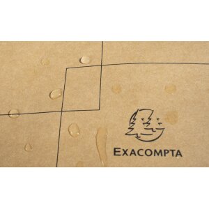 Exacompta torba papierowa o wyglądzie skóry 39x27x13cm Eterneco motywy geometryczne