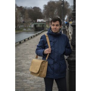 Exacompta torba papierowa o wyglądzie skóry 39x27x13cm Eterneco motywy geometryczne
