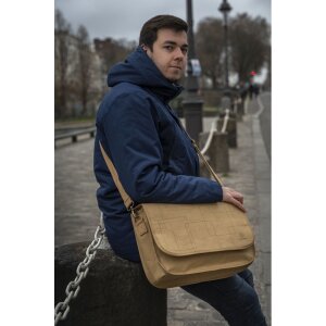 Exacompta torba papierowa o wyglądzie skóry 39x27x13cm Eterneco motywy geometryczne
