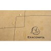 Exacompta torba papierowa o wyglądzie skóry 39x27x13cm Eterneco motywy geometryczne