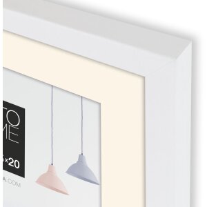 Ramka na zdjęcia Edison 40x60 cm biała