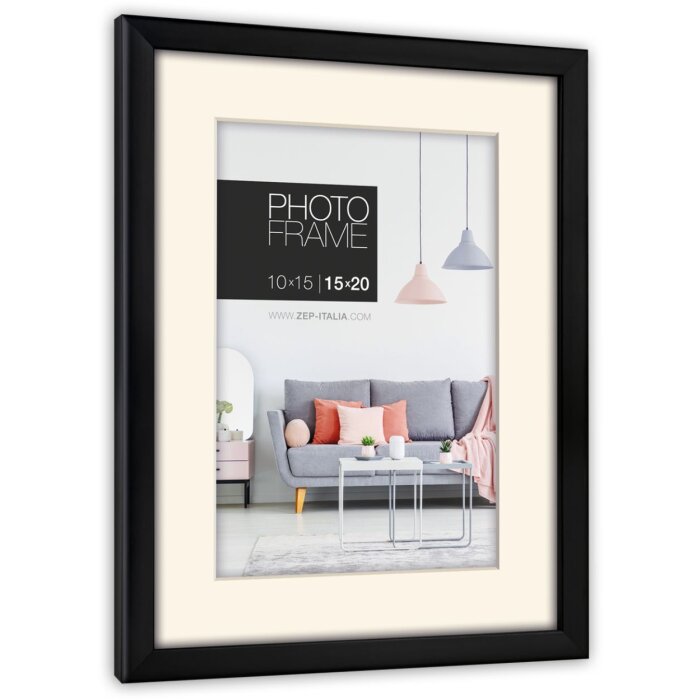 Ramka na zdjecia Edison 40x60 cm czarna