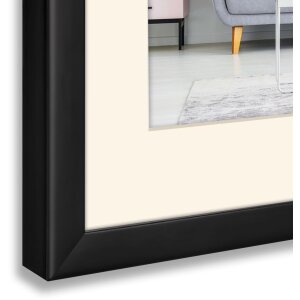 Ramka na zdjecia Edison 40x60 cm czarna