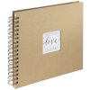 Hama Album spiralny Craft 28x24 cm 40 stron z papieru kraftowego