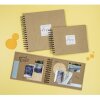 Hama Album spiralny Craft 28x24 cm 40 stron z papieru kraftowego