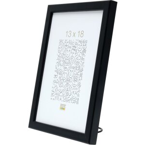 Deknudt Ramka drewniana S41JL2 czarna 6x9 cm