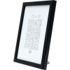 Deknudt Ramka drewniana S41JL2 czarna 6x9 cm
