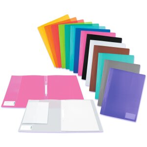 HERMA Szybki plik pp rózowy din a4 240x310 mm