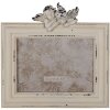 Ramka na zdjęcia Clayre & Eef 2F0879 biała 24x5x24 cm - 13x18 cm