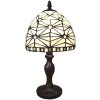 LumiLamp 5LL-6105 Lampa stołowa Tiffany Ø 18x33 cm E14-max 1x25W beżowy