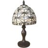 LumiLamp 5LL-6105 Lampa stołowa Tiffany Ø 18x33 cm E14-max 1x25W beżowy