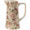Clayre & Eef 6CE1413L Dzbanek dekoracyjny różowy 20x13x25 cm