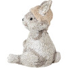 Clayre & Eef 6PR3493 Deco Rabbit Grey 11x9x13 cm