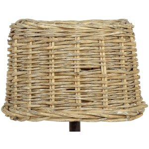 Clayre & Eef 6RO0066 Abażur beżowy 25x18x16 cm - E27