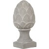 Clayre & Eef 6TE0398L Deco Fir Cone Grey Ø 16x33 cm