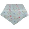 Clayre & Eef BLW15 Obrus kwadratowy niebieski 150x150 cm