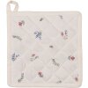 Clayre & Eef CAR45 Potholder Beige 20x20 cm