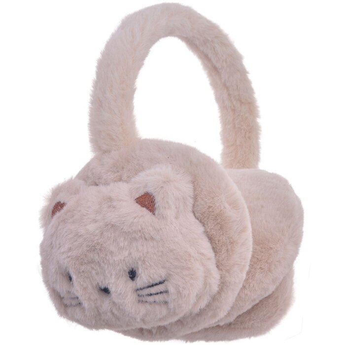 Clayre & Eef MLLLEW0013BE Podgrzewacz do uszu dla dzieci beżowy 13 cm