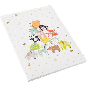 Goldbook Baby Diary Animal Pyramid 21x28 cm 44...