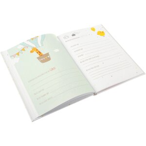 Goldbook Baby Diary Animal Pyramid 21x28 cm 44 ilustrowane strony
