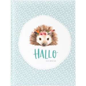 Goldbook Baby Diary Little Wonder Hedgehog 21x28 cm 44...