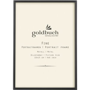 Goldbuch Metalowa ramka na portrety drobna 10x15 cm...