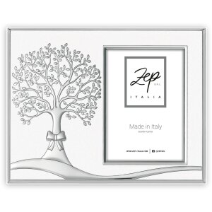 ZEP Metalowa ramka dziecięca Numana 10x15 cm srebrna błyszcząca