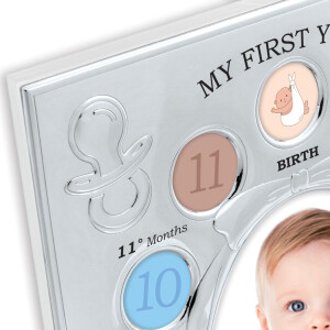 ZEP Baby Frame 12 Months Birth - My First Year 19,5x24 cm