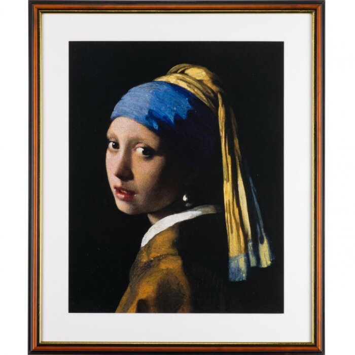 Rama drewniana Henzo Verona 50x70 cm ciemnobrązowa z Passepartout 40x60 cm