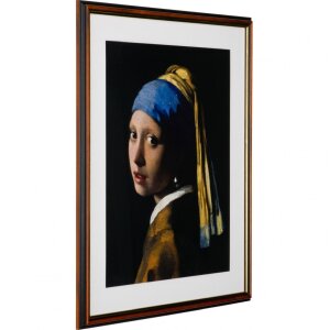 Rama drewniana Henzo Verona 50x70 cm ciemnobrązowa z Passepartout 40x60 cm
