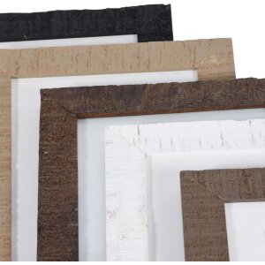 Drewniana rama Henzo Driftwood 60x90 cm niebieska