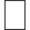 Rama drewniana Walther Seville czarna 25x70 cm Szkło antyrefleksyjne