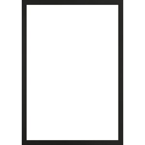 Drewniana rama Walther Seville czarna 59,4x84,1 cm Szkło antyrefleksyjne