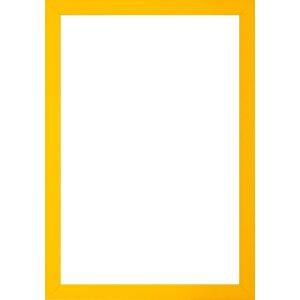 Drewniana ramka Walther Barcelona 13x13 cm żółta szkło Antireflex