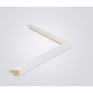 Ramka drewniana Walther Tarassa 14,8x21 cm biała szkło antyrefleksyjne