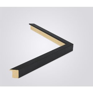 Rama drewniana Walther Madrid 21x28 cm czarna szkło antyrefleksyjne