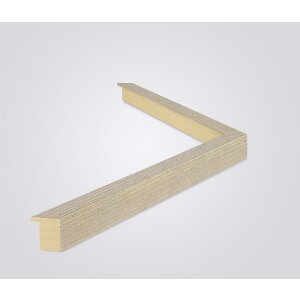 Rama drewniana Walther Madrid 25x80 cm struktura dąb kremowy szkło antyrefleksyjne