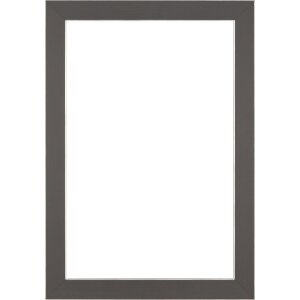 Walther Drewniana rama Bilbao ze srebrną krawędzią 59,4x84,1 cm szare szkło Antireflex