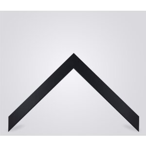 Rama drewniana Walther Jerez czarna 40x40 cm Szkło antyrefleksyjne