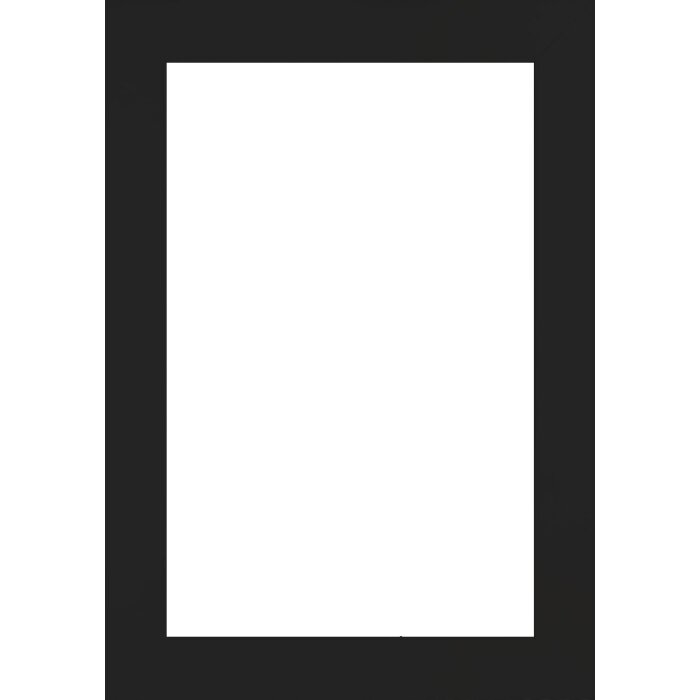 Rama drewniana Walther Jerez czarna 45x80 cm Szkło antyrefleksyjne