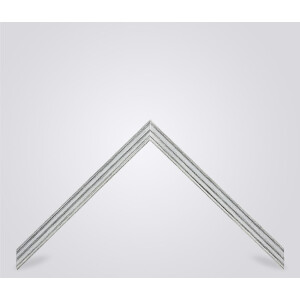 Rama drewniana Walther Palma biała 50x50 cm Szkło antyrefleksyjne