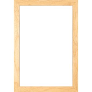 Walther Rama drewniana Saragossa naturalna 27x48 cm Szkło antyrefleksyjne