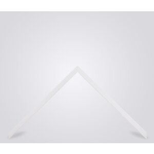 Drewniana ramka Walther Valencia Clear Glass White 24x30 cm