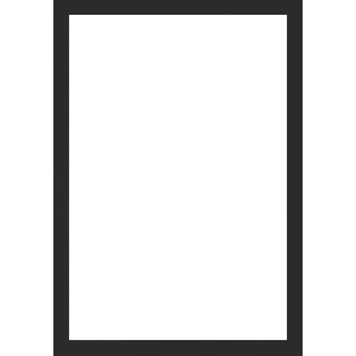 Drewniana ramka Walther Alicante czarne przezroczyste szkło 20x20 cm