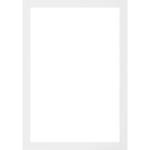 Drewniana rama Walther Barcelona 25x60 cm białe przezroczyste szkło