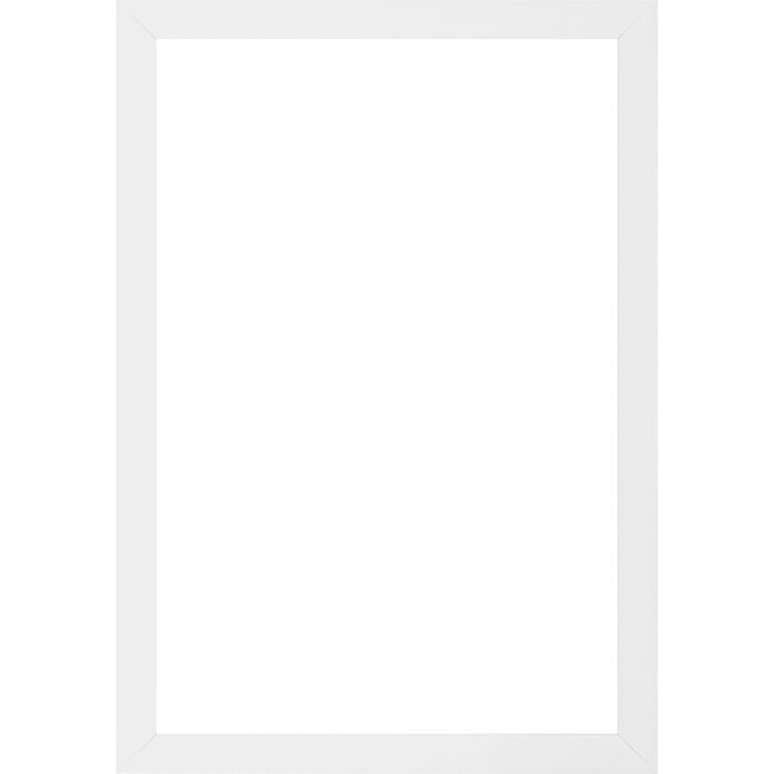 Drewniana rama Walther Barcelona 42x59,4 cm białe przezroczyste szkło