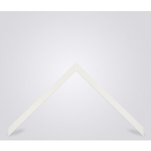 Drewniana ramka Walther Barcelona 9x13 cm białe przezroczyste szkło